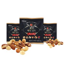 [Jadamsun] Jadamsun 365 Magic Nuts 20g x 25 bags_Brazil nuts, sacha inchi, cashews, almonds, walnuts, cranberries, superfoods, nuts